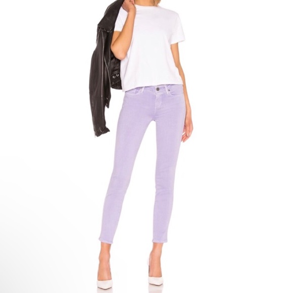 Paige Verdugo ultra skinny purple jeans 29 lavender lilac